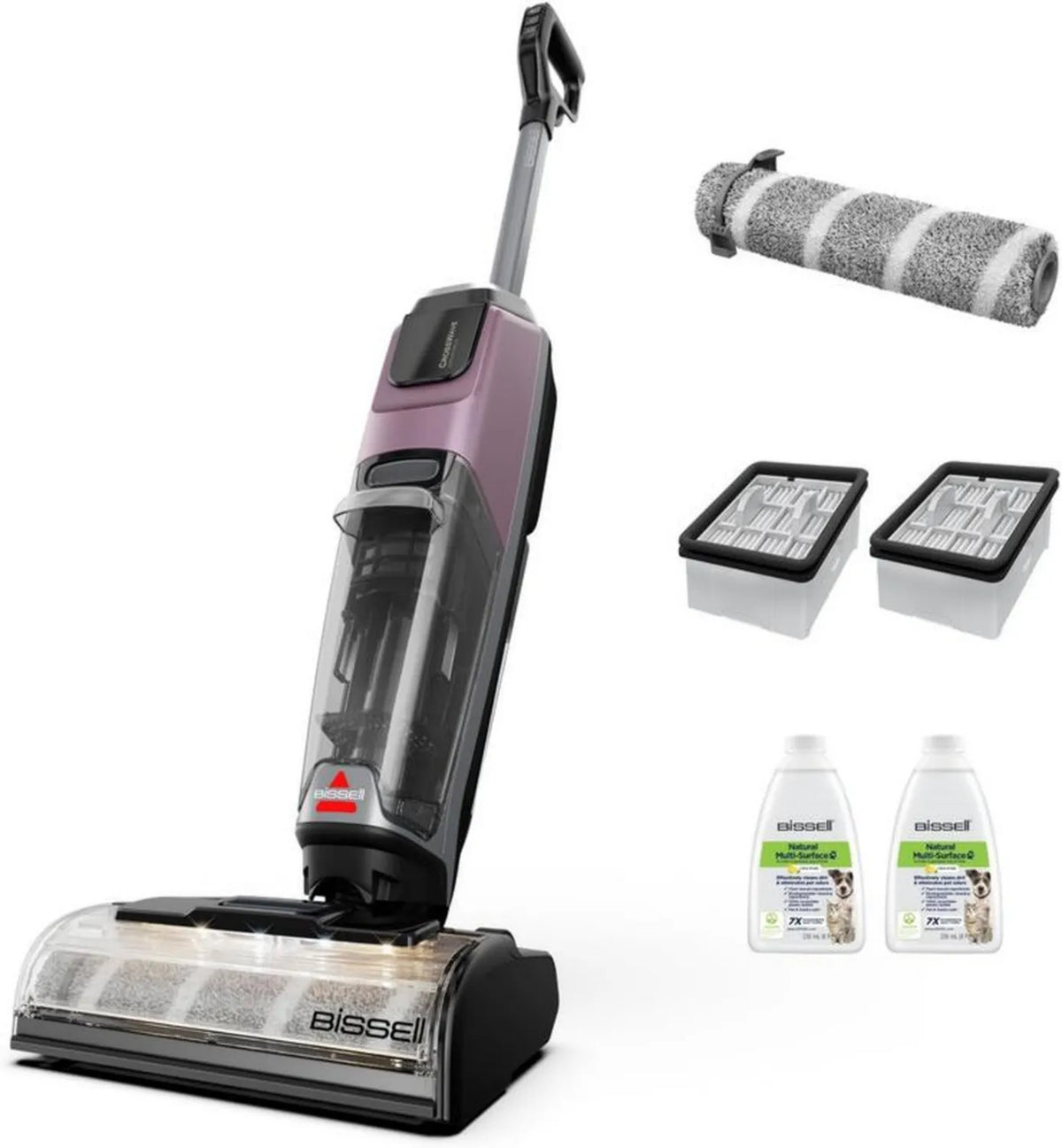 BISSELL CrossWave 4325N - Bezprzewodowy Odkurzacz i Mop LED