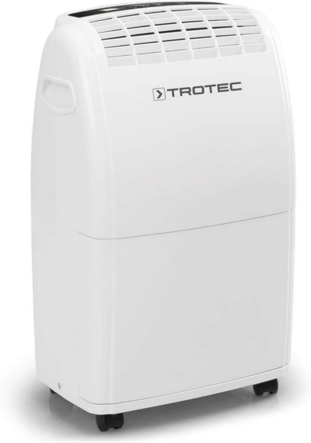 Elektryczny osuszacz powietrza TROTEC TTK 75 E, 20L/dzień, do 45m²/110m³, z automatycznym wyłączaniem