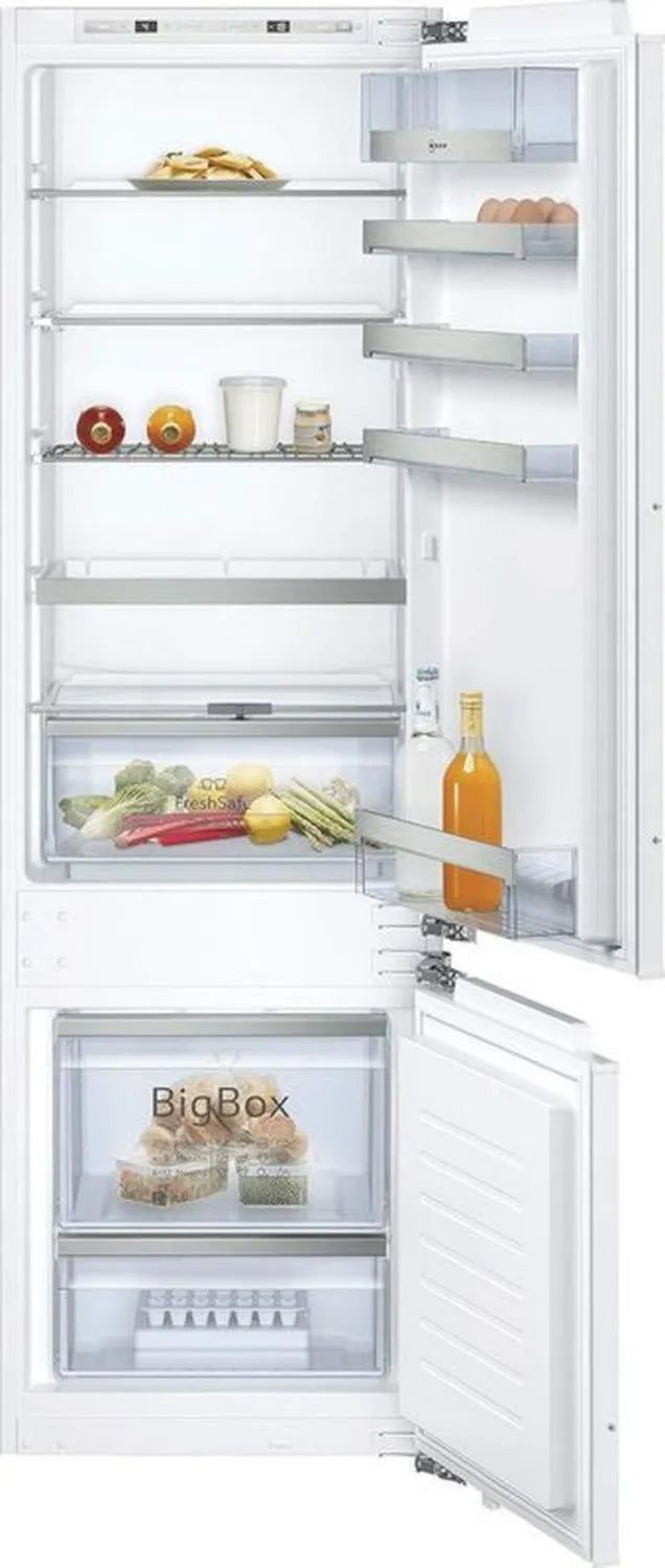 NEFF KI6873FE0 lodówka do zabudowy z zamrażarką dolną, 177 cm, FreshSafe 2, LowFrost